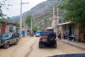 Passing through one of the villages in Hawraman valley.